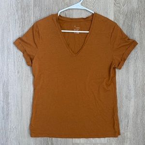 A New Day Cuffed Sleeved Tee, Size Small